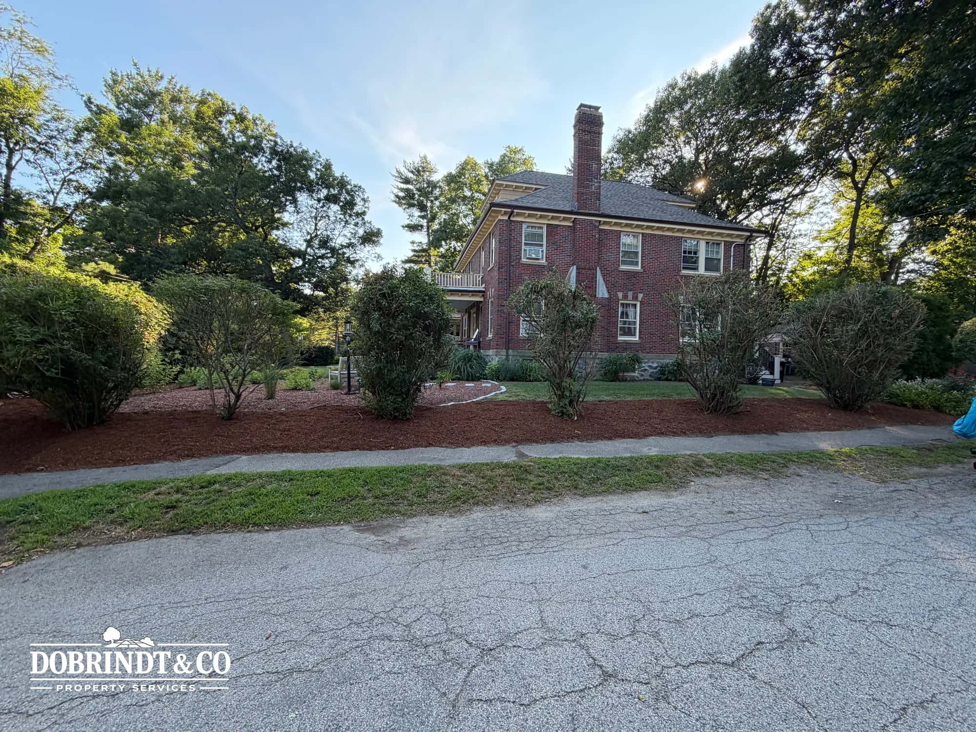 Landscaping and property maintenance work by Dobrindt & Co.